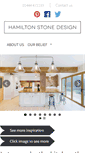 Mobile Screenshot of hamiltonstonedesign.com